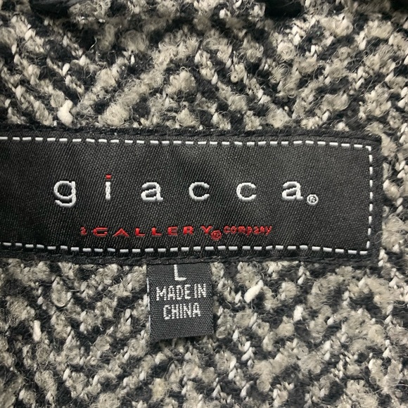 Giacca wool blend coat sz L - Picture 6 of 8